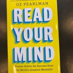 Read Your Mind by Oz Pearlman - Bright Yellow Cover